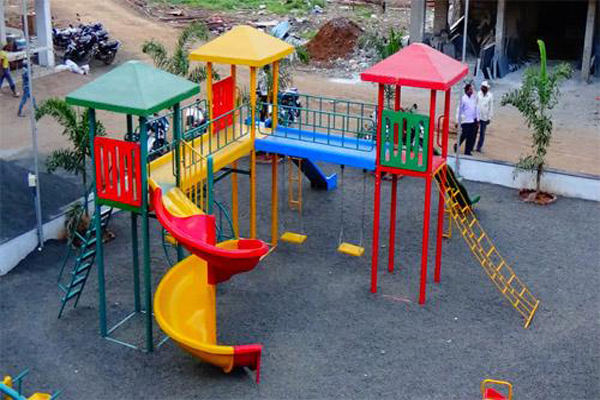 kids playground equipment in Wilson garden